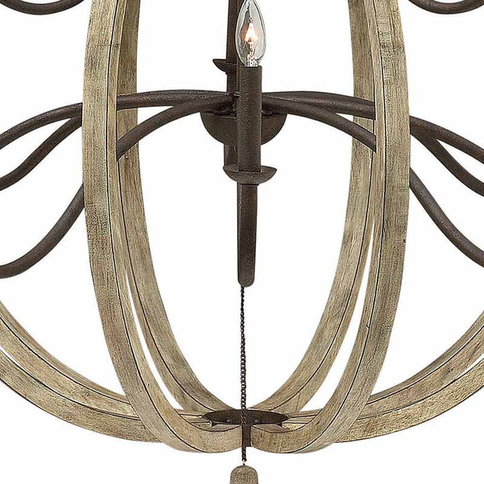 Fredrick Ramond FR40579 Middlefield 12-lt 48" LED Chandelier