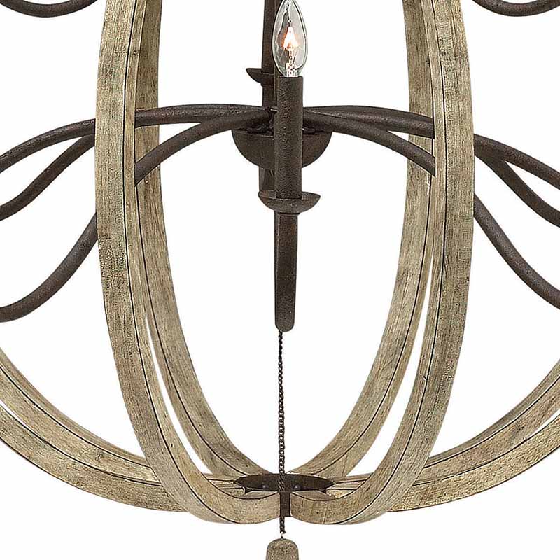 Fredrick Ramond FR40579 Middlefield 12-lt 48" LED Chandelier