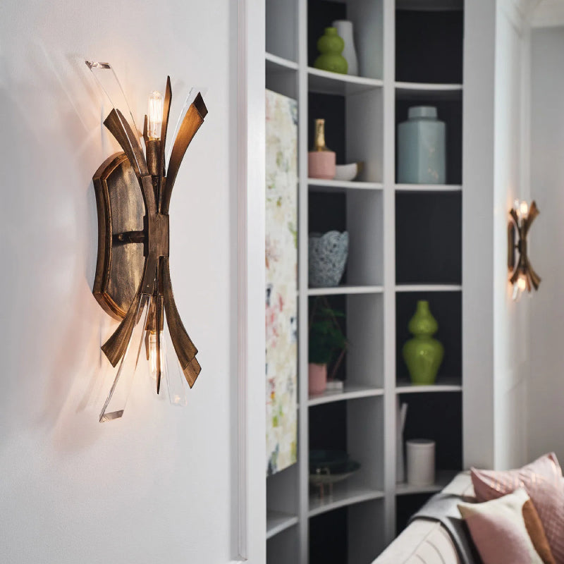 Fredrick Ramond FR40902 Vida 2-lt 17" Tall LED Wall Sconce