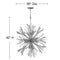 Fredrick Ramond FR40905 Vida 13-lt 36" LED Chandelier