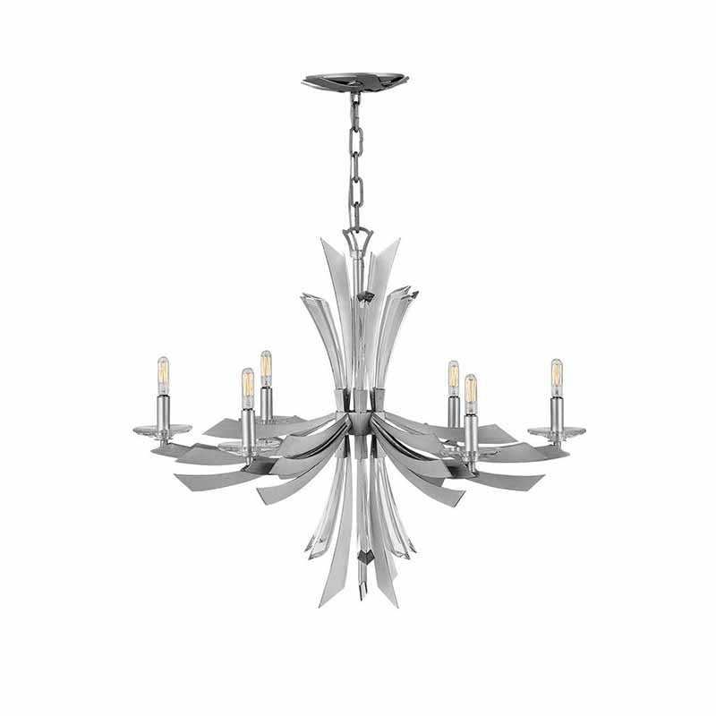 Fredrick Ramond FR40908 Vida 6-lt 29" LED Chandelier