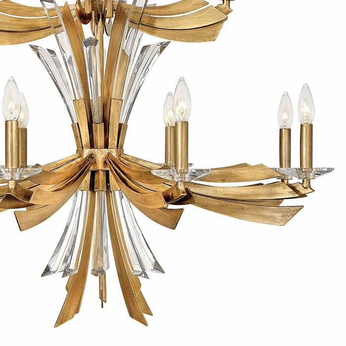 Fredrick Ramond FR40909 Vida 12-lt 34" LED Chandelier