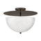 Fredrick Ramond FR41023 Inez 3-lt 16" LED Semi-Flush Mount