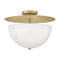 Fredrick Ramond FR41023 Inez 3-lt 16" LED Semi-Flush Mount