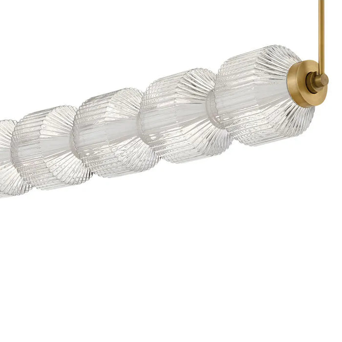 Fredrick Ramond FR41465 Reign 5-lt 47" LED Linear Chandelier