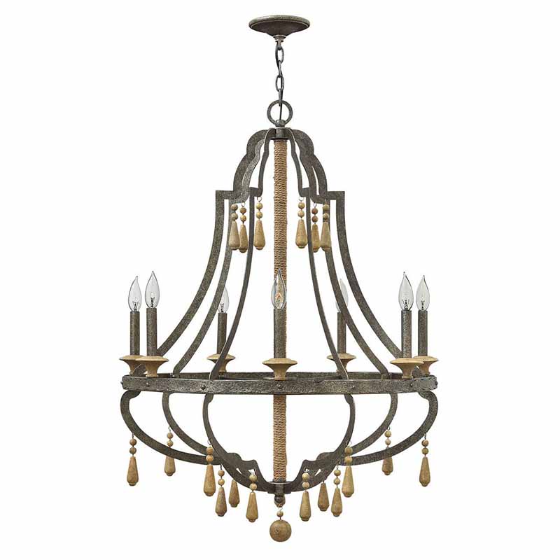Fredrick Ramond FR42287 Cordoba 7-lt 30" Chandelier
