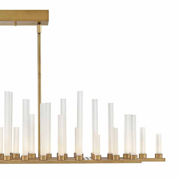 Fredrick Ramond FR46108 Trinity 50-lt 48" LED Linear Chandelier
