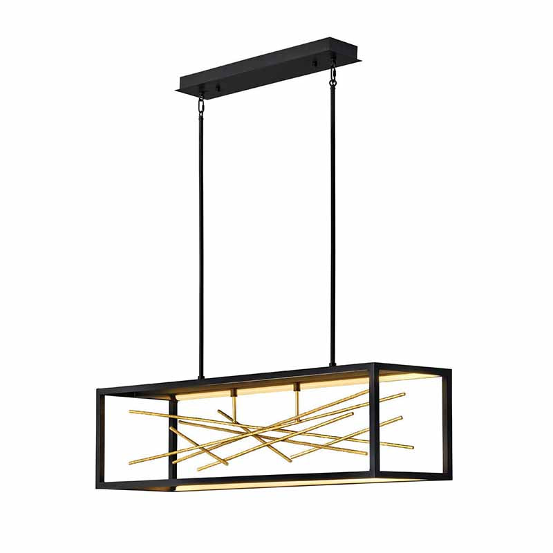 Fredrick Ramond FR46406 Styx 1-lt 45" LED Linear Chandelier