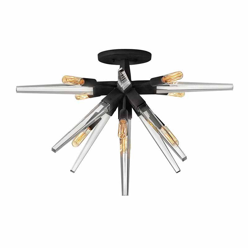 Fredrick Ramond FR47401 Ariel 8-lt 26" LED Semi-Flush Mount