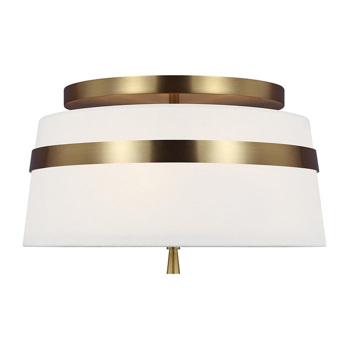 Visual Comfort AF1143 Cordtlandt 3-lt 14" Semi Flush