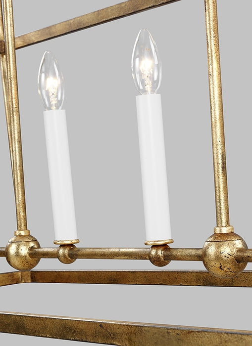 Visual Comfort CC1216 Stonington 6-lt 49" Linear Lantern