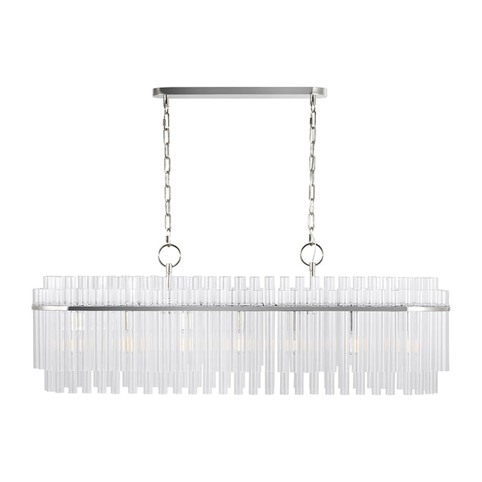 Visual Comfort CC1307 Beckett 7-lt 48" Linear Chandelier
