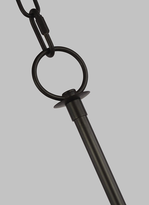 Visual Comfort CC1368 Bayview 8-lt 48" Linear Chandelier