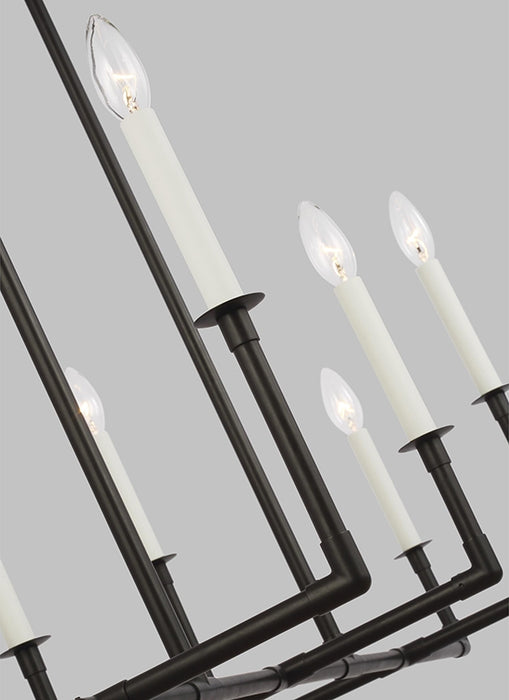 Visual Comfort CC1368 Bayview 8-lt 48" Linear Chandelier