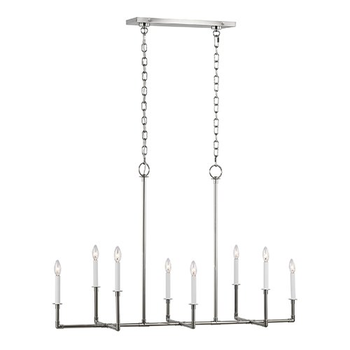 Generation CC1368 Bayview 8-lt 48" Linear Chandelier