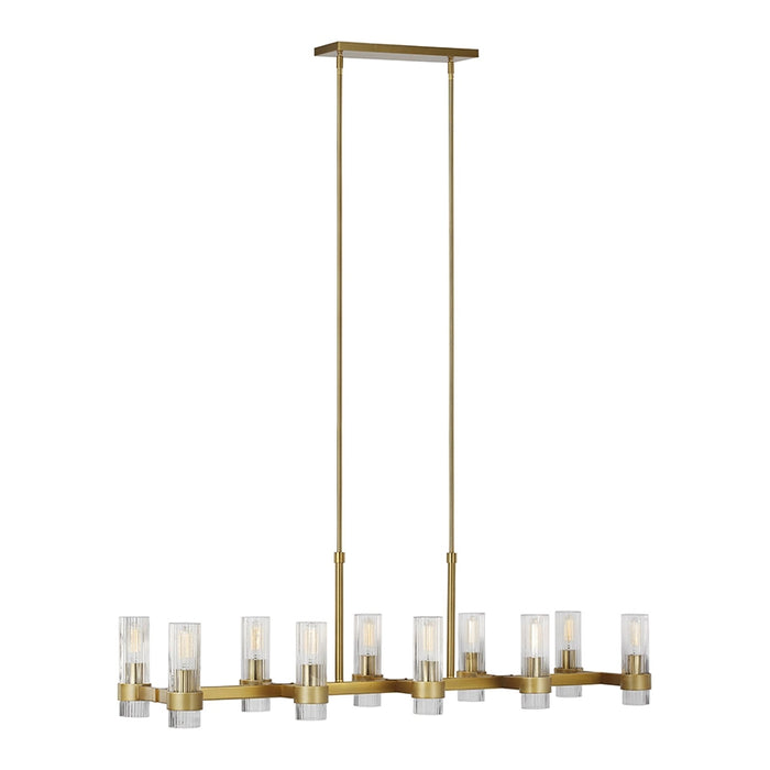 Visual Comfort CC13810 Geneva 10-lt 50" Linear Chandelier