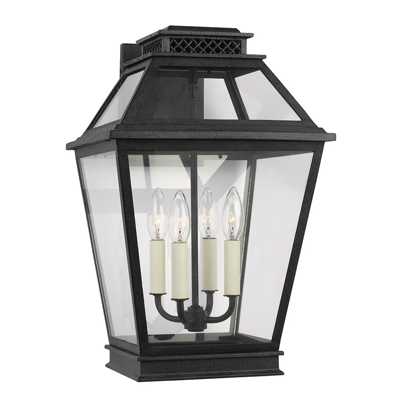Visual Comfort CO1034 Falmouth 4-lt 12" Outdoor Wall Lantern