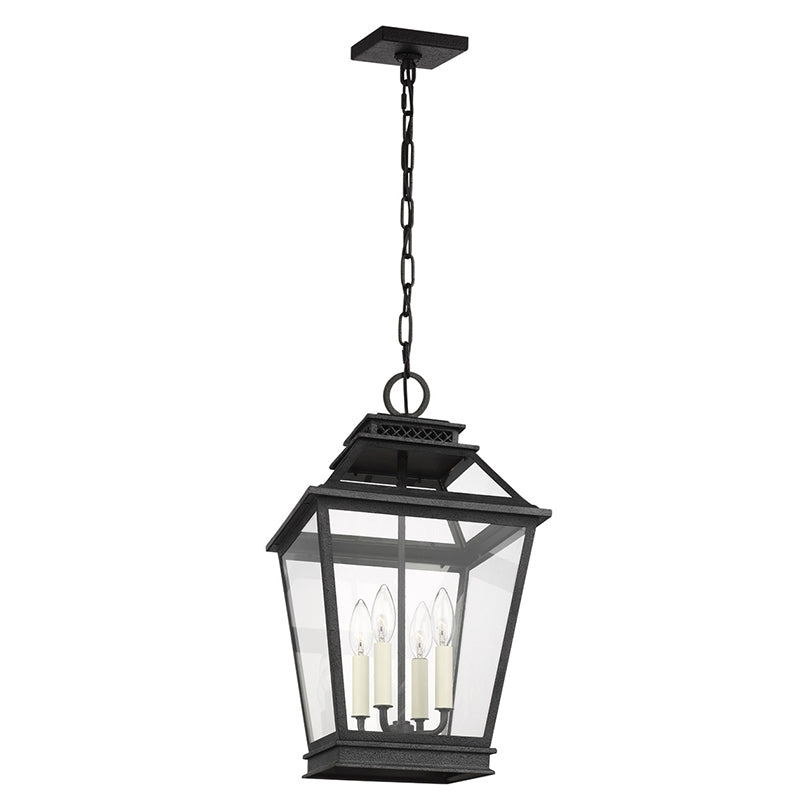Genretion CO1054 Falmouth 4-lt 12" Outdoor Hanging Lantern