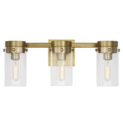 Visual Comfort CW1003 Garrett 3-lt 21" Vanity - Burnished Brass
