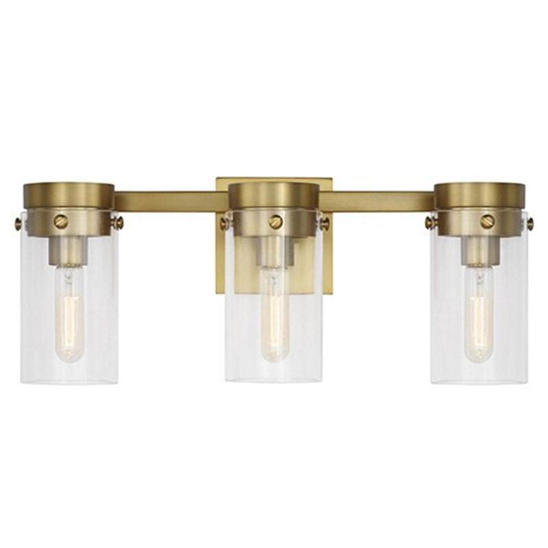 Visual Comfort CW1003 Garrett 3-lt 21" Vanity - Burnished Brass