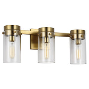 Visual Comfort CW1003 Garrett 3-lt 21" Vanity - Burnished Brass