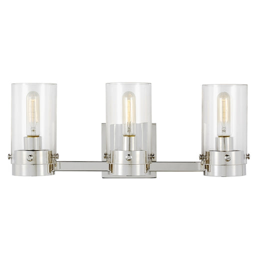 Visual Comfort CW1003 Garrett 3-lt 21" Vanity - Polished Nickel