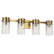 Visual Comfort CW1004 Garrett 4-lt 29" Vanity - Burnished Brass