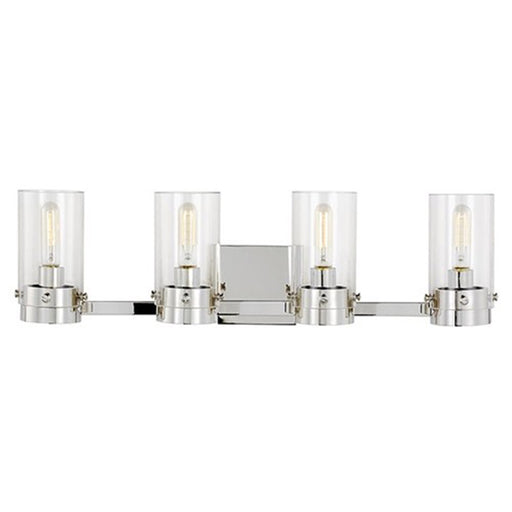 Visual Comfort CW1004 Garrett 4-lt 29" Vanity - Polished Nickel