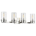 Visual Comfort CW1004 Garrett 4-lt 29" Vanity - Polished Nickel