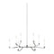 Generation EC1118 Hopton 8-lt 48" Linear Chandelier
