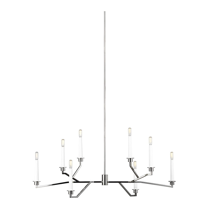 Generation EC1118 Hopton 8-lt 48" Linear Chandelier