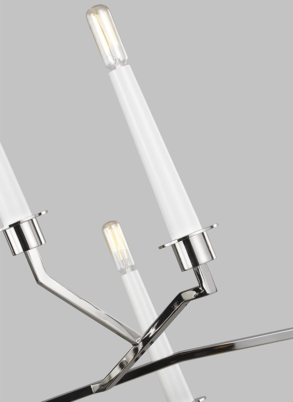 Generation EC1118 Hopton 8-lt 48" Linear Chandelier