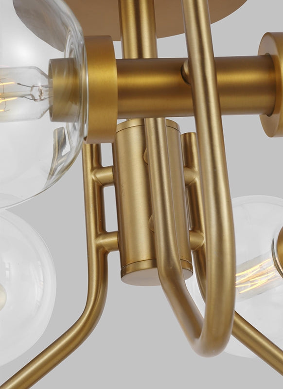 Generation EF1036 Verne 6-lt 20" Semi Flush