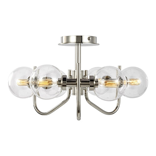 Generation EF1036 Verne 6-lt 20" Semi Flush