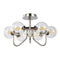 Generation EF1036 Verne 6-lt 20" Semi Flush