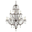 Feiss F1938 Chateau 12-lt Multi-Tier Chandelier