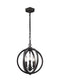 Feiss F3059 Corinne 3-lt Globe Small Pendant