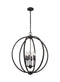 Feiss F3061 Corinne 6-lt Globe Large Pendant