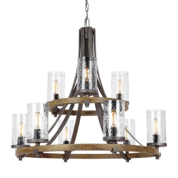 Feiss F3135 Angelo 9-lt Chandelier