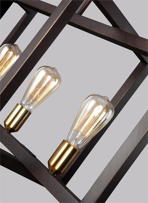 Visual Comfort F3147 Finnegan 5-lt Island Chandelier