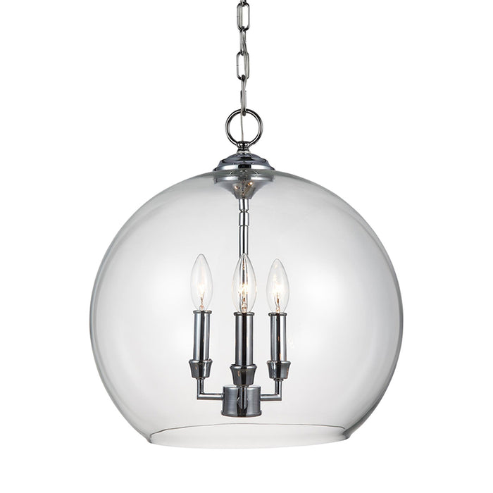 Feiss F3155 Lawler 3-lt Pendant