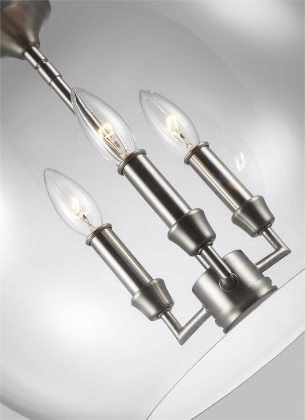 Feiss F3155 Lawler 3-lt Pendant