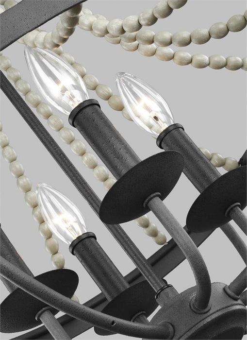 Visual Comfort F3187 Nori 4-lt Chandelier
