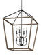 Feiss F3194 Gannet 8-lt Chandelier