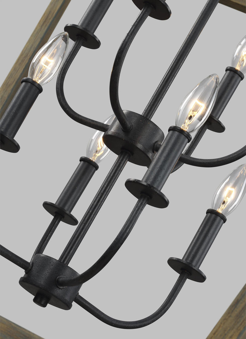 Feiss F3194 Gannet 8-lt Chandelier