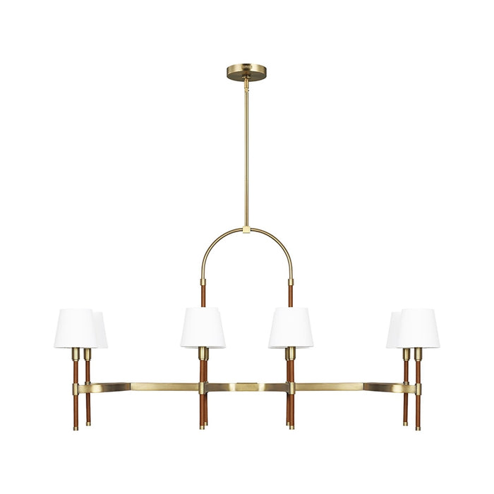 Visual Comfort LC1028 Katie 8-lt 49" Linear Chandelier