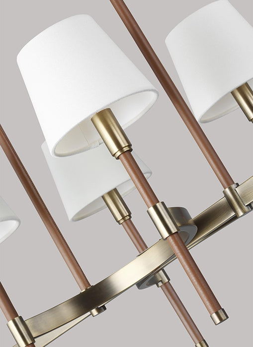 Visual Comfort LC1028 Katie 8-lt 49" Linear Chandelier