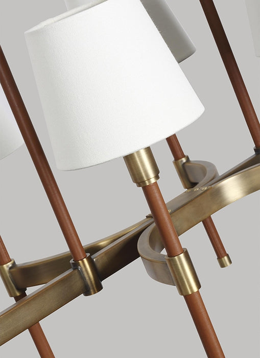 Visual Comfort LC1028 Katie 8-lt 49" Linear Chandelier