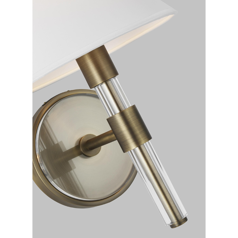 Visual Comfort LW1041 Robert 1-lt 12" Tall Bath Sconce