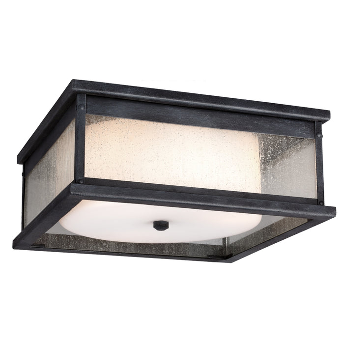 Feiss OL11113 Pediment 3-lt Outdoor Flush Mount